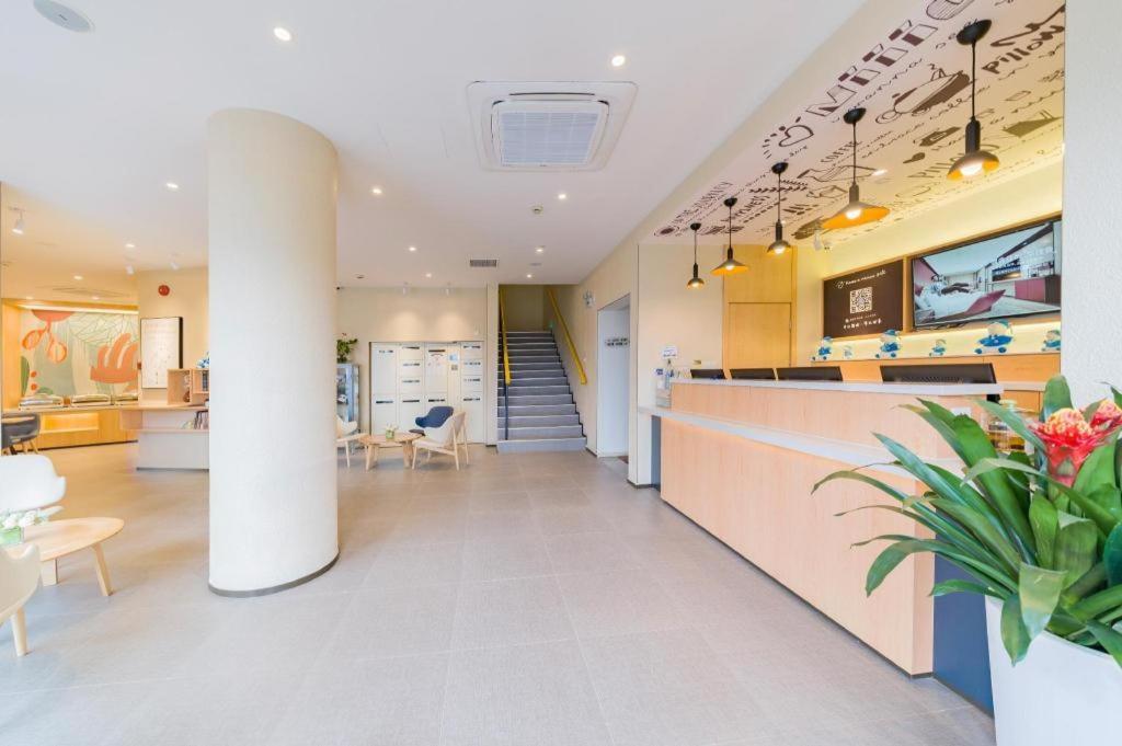 Hanting Hotel Shanghai Jiading Yecheng Road Buitenkant foto