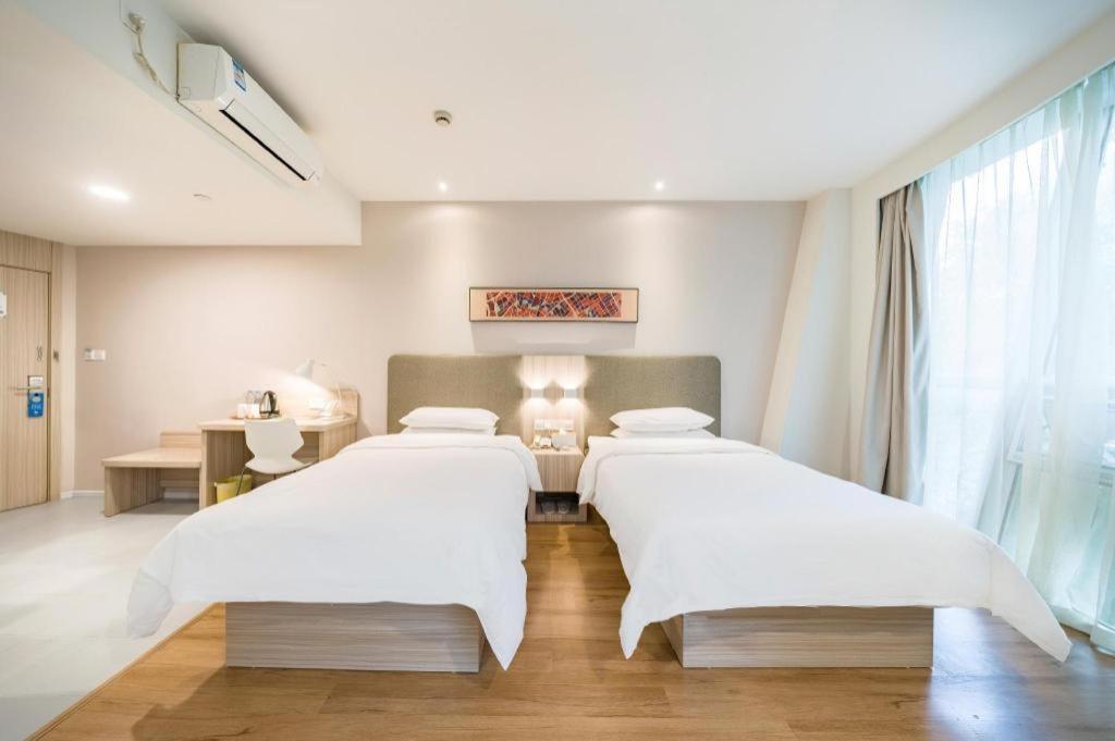 Hanting Hotel Shanghai Jiading Yecheng Road Buitenkant foto