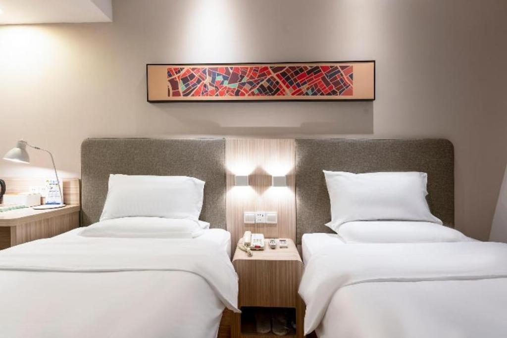 Hanting Hotel Shanghai Jiading Yecheng Road Buitenkant foto