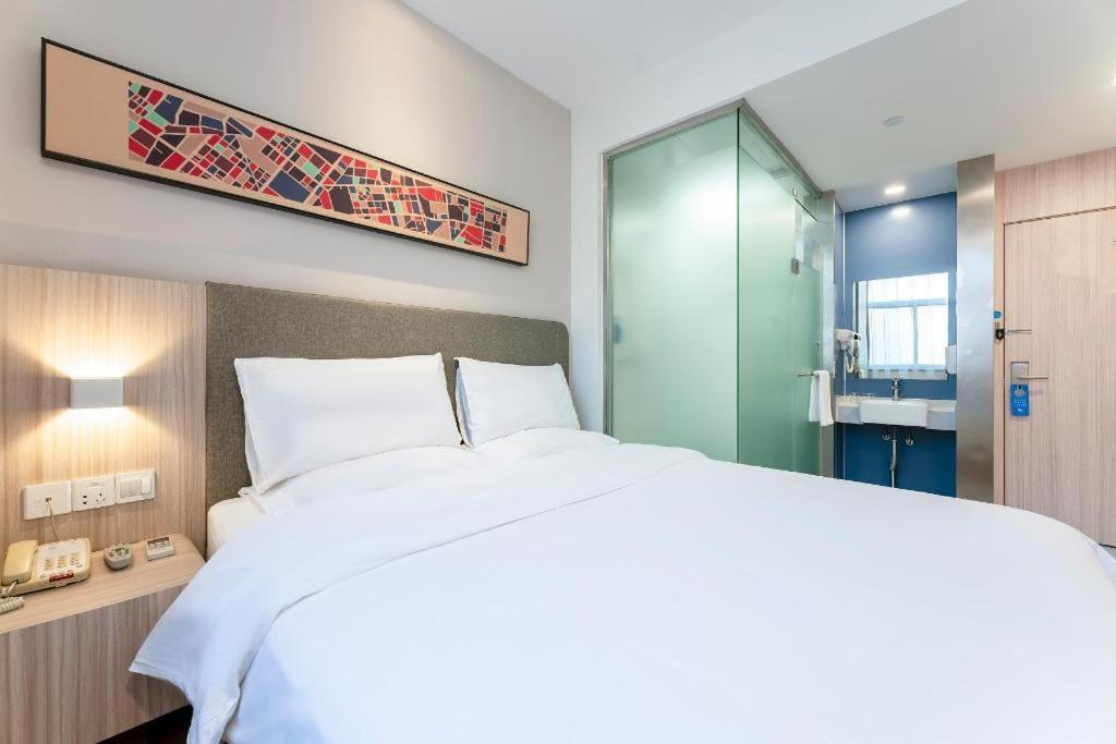 Hanting Hotel Shanghai Jiading Yecheng Road Buitenkant foto