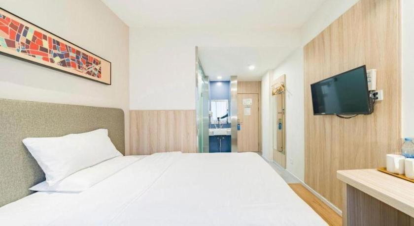 Hanting Hotel Shanghai Jiading Yecheng Road Buitenkant foto
