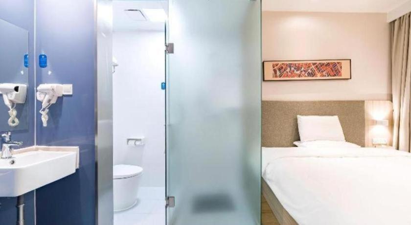 Hanting Hotel Shanghai Jiading Yecheng Road Buitenkant foto